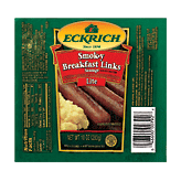 Eckrich&nbsp;&nbsp;lite smok-y-links sausage made with beef, pork Full-Size Picture